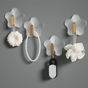 星星强力挂钩贴免打孔置物架墙上挂衣钩粘钩粘胶承重玄关粘贴浴室