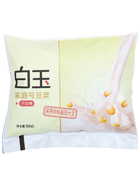 不加糖豆浆大包装开袋即饮