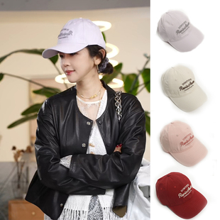 Y【叭哒不惑】气质休闲鸭舌帽运动帽子简约百搭遮阳棒球帽