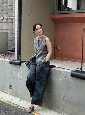 老钱风马甲女休闲百搭上衣