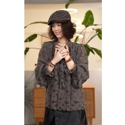 衬衫女时尚设计感百搭小众上衣