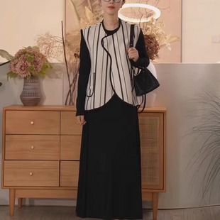 X库茵 叭哒不惑 一见钟情  醋酸时尚气质设计款连衣裙