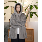 丹麦小母貂哥本哈根紫标水貂蓝宝石外套 情有独钟 叭哒不惑