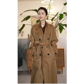 X库茵 气质女士毛呢大衣 羊绒时尚 叭哒不惑 小确幸