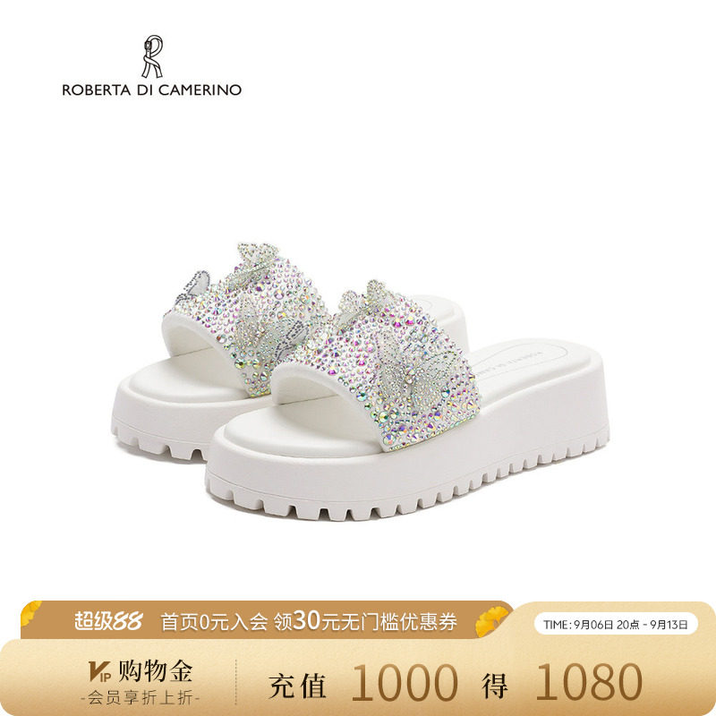 诺贝达2025夏季新款时尚百搭厚底经典休闲凉鞋沙滩凉鞋RM257503图片
