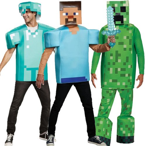 我的世界cos服装minecraft钻石盔甲cosplay游戏成人MC衣服