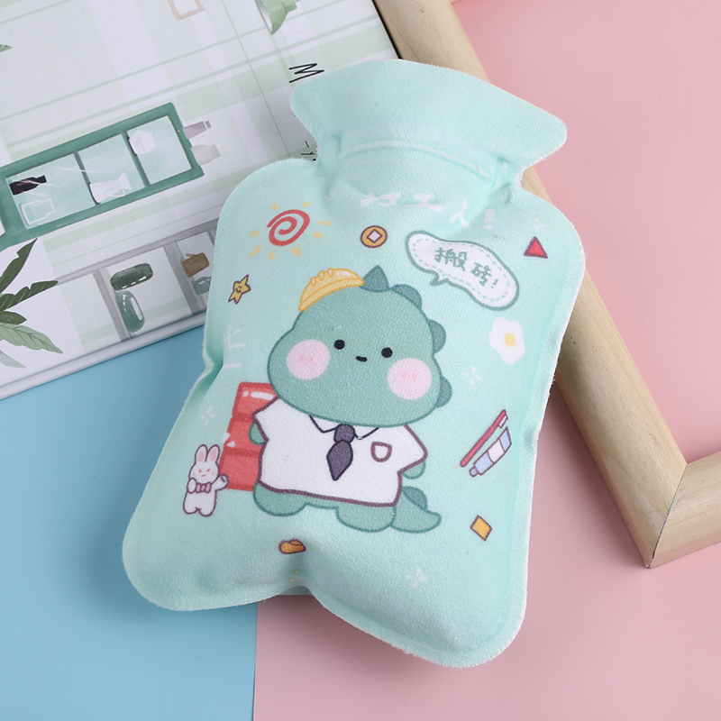 热水袋毛绒可爱迷你防爆注水暖手