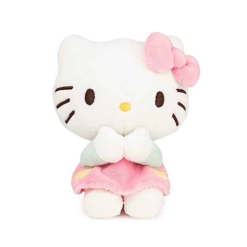 Hello Kitty x Pusheen cake -shaped fluff doll gift box group