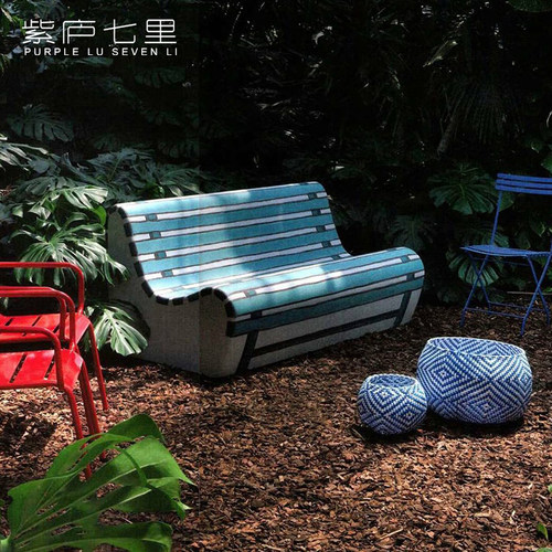 北欧夏日时光庭院休闲沙发