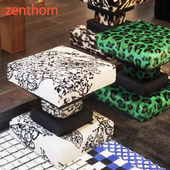 zenthom 凳 FUFU设计师小型家用座墩颗粒绒凳子换鞋 FRANK CHOU