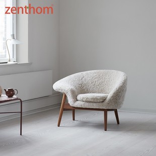 NORDIC Olsen Fried 大师Hans 1956年设计 Egg单人休闲椅 WARM