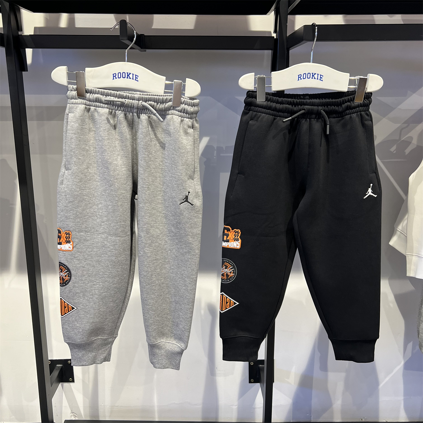 正品Jordan儿童太空棉运动长裤