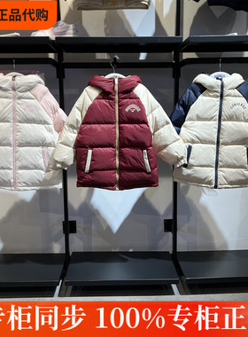 匡威儿童连帽双面羽绒服25冬季男女童加厚保暖防风外套CV2542623