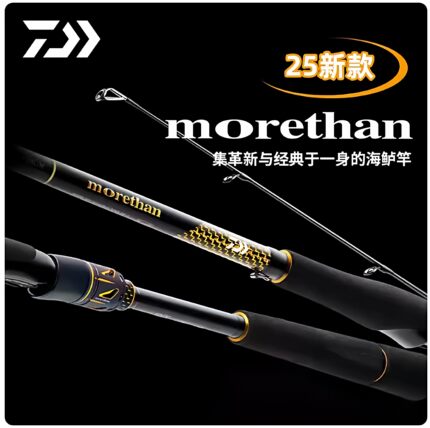 DAIWA达亿瓦 25新款MORETHAN.J 猫赞海鲈竿岸抛远投杆路亚翘嘴