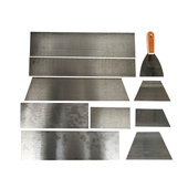 批灰腻子抹子刮板原子灰刮刀油灰 汽车喷漆铁板钢片找平工具单拍