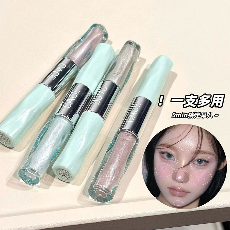 新款新元气双头笔水光感低饱和