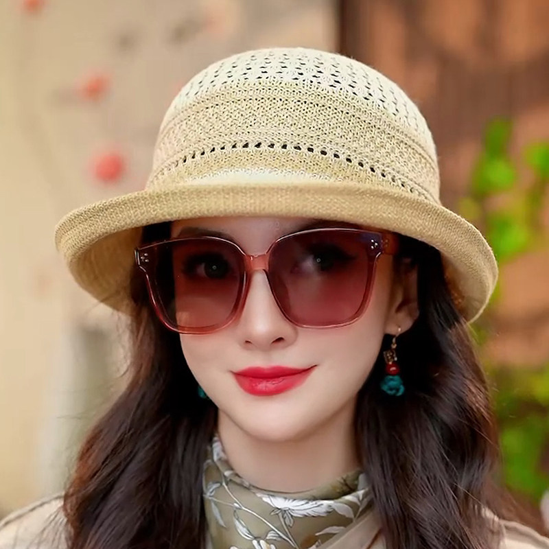 布塔防晒遮阳帽女士夏季薄款渔夫帽透气网眼盆帽显脸小水桶帽文艺,服饰配件/皮带/帽子/围巾,帽子,淘宝优惠券,粉丝福利购,淘宝优惠卷