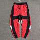 FI4685 训练黑白红拼色梭织束脚裤 Adidas阿迪达斯男裤 运动跑步裤