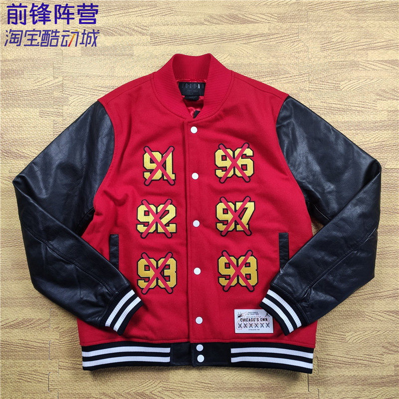 airjordan六冠王男袖夹克外套