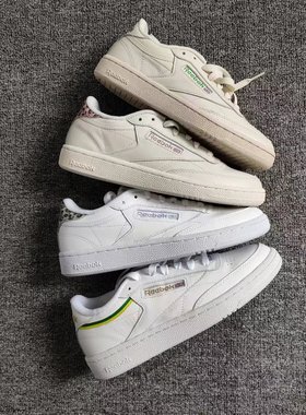 Reebok Club C女牛皮耐磨休闲板鞋EG5984BS8242GX3686 100007797