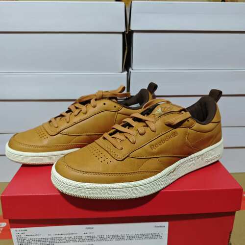 REEBOK锐步CLUB C 85 PREMIUM LEATHER男子复古休闲板鞋100073115