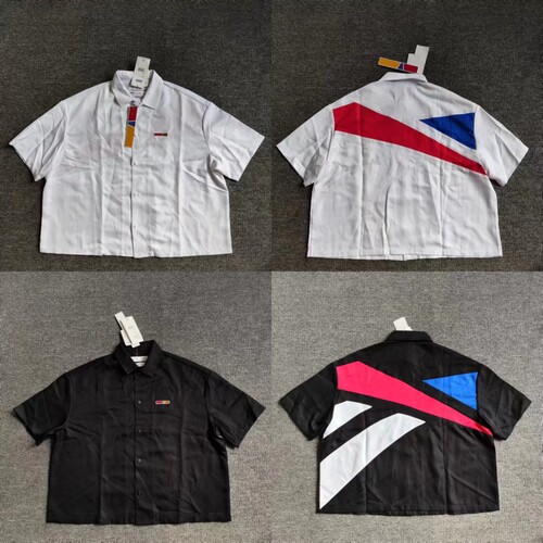 REEBOK锐步PYERMOSS短宽松大LOGO短袖衬衫T恤GE4172GF7195GF7196