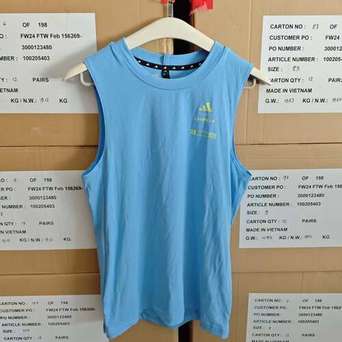 ADIDAS阿迪达斯LES MILLS莱美联名北京2025速干训练背心 KF8849