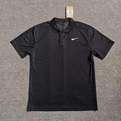 NIKE耐克男子速干吸汗翻领网球运功POLO短袖T恤 DD8373-010