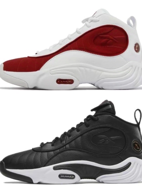 REEBOK锐步艾弗森Answer III答案三代白红复古篮球鞋 100070300/1