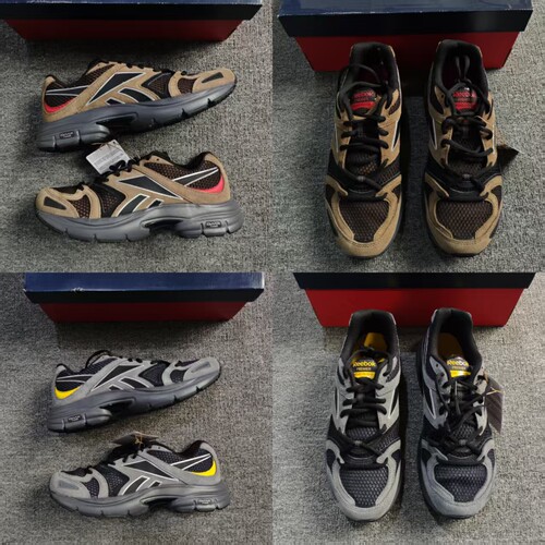 REEBOK锐步PREMIER ROAD 男女网面运动老爹鞋100074092 100074093