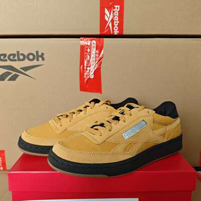 REEBOK锐步男子Club C REVENGE美拉德色系复古休闲板鞋100032999