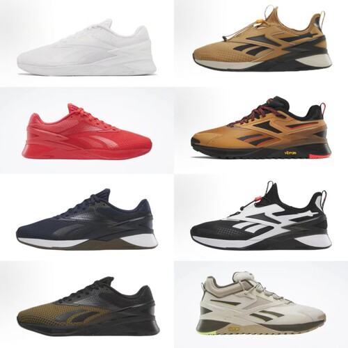 Reebok锐步男女NANO X3室内健身综合训练鞋100033777 100033321