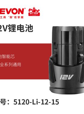 DEVON大有 12V系列电动工具5712 5228 5262通用充电式耐用锂电池