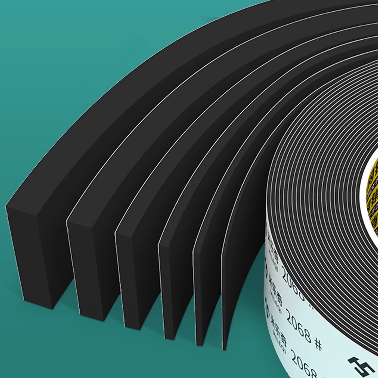 窗户漏风神器门缝挡风条泡沫密封条隔音减震缓冲自粘堵缝隙压边条