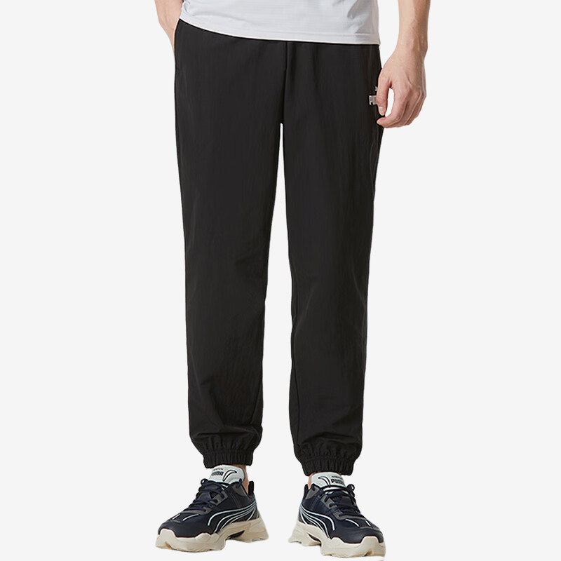 Puma/彪马夏季新款男士梭织透气运动训练长裤685578-01