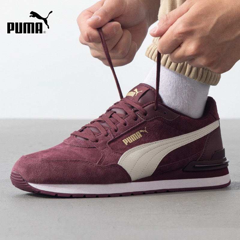 PUMA彪马男鞋女鞋2024冬季新款运动鞋情侣红色复古休闲鞋399665