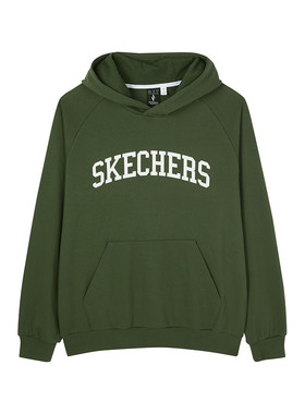 斯凯奇男子运动休闲套头衫卫衣L124M035-0211