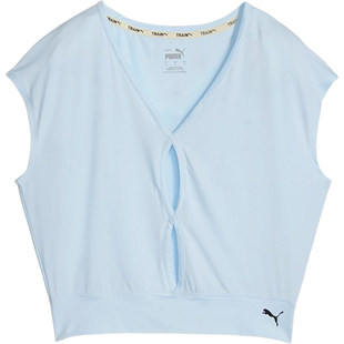 女士透气瑜伽运动针织训练T恤524637 彪马夏季 Puma