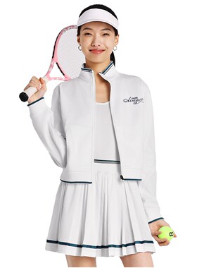 安德玛 2026SS Court Lifestyle纯色长袖美式夹克 女装 6014344