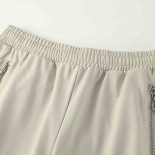 630480 KNIT PUMA彪马男女宽松百搭镶边可调节抽绳休闲针织长裤