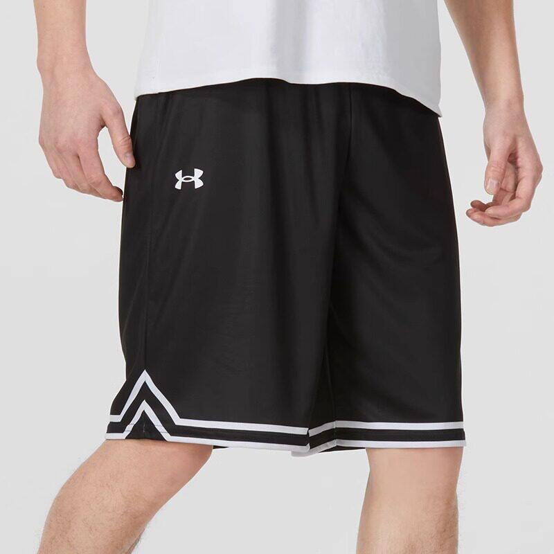 安德玛UA篮球运动短裤男女夏季款速干透气休闲宽松五分裤24500206