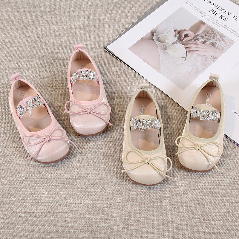 女童皮鞋2025春季新款儿童水钻公主鞋宝宝单鞋小女孩芭蕾风豆豆鞋,童鞋/婴儿鞋/亲子鞋,皮鞋,淘宝优惠券,粉丝福利购,淘宝优惠卷