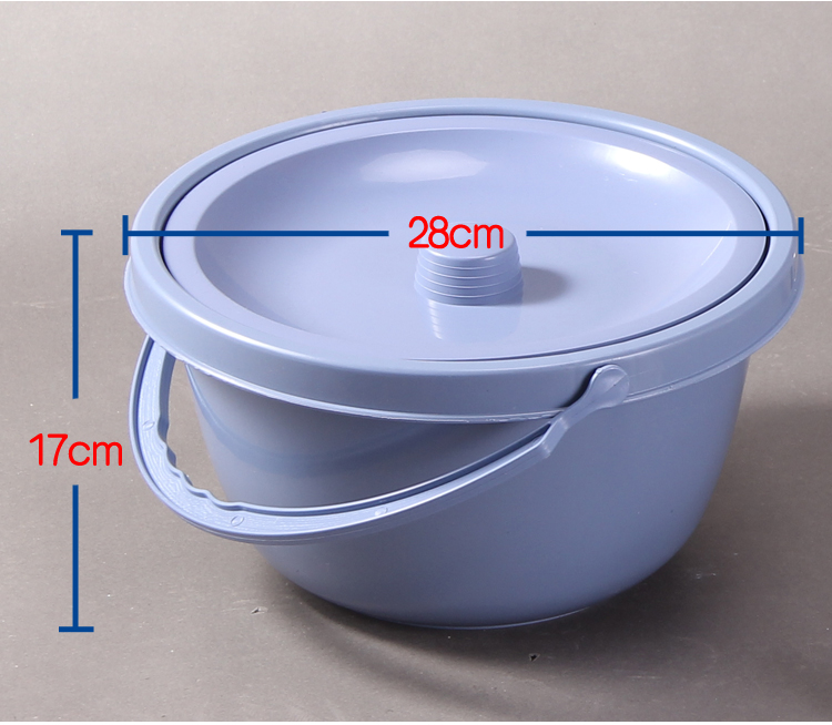 手提便桶带盖子