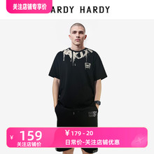 T恤男女同款 HARDY夏新款 情侣体恤上衣 潮牌印花LOGO字母短袖 HARDY