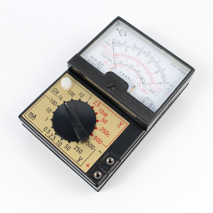 j0411多用电表万用表物理电学学生教学专用指针式表航舟牌mf141