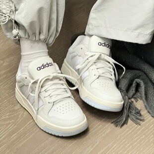 低帮防滑运动休闲板鞋 百搭小白鞋 JP9963 女时尚 Adidas阿迪达斯新款