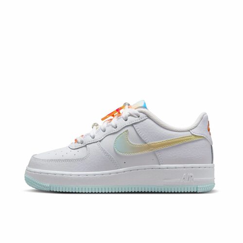 NikeAir Force 1 Lv8 百搭舒适GS 低帮 板鞋白蓝橙男女IB8890-191