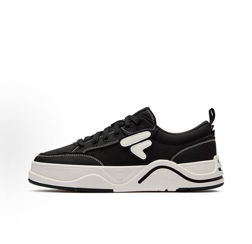 FILA FUSION斐乐潮牌 百搭 低帮 板鞋 男款 黑白T12M522903FBG