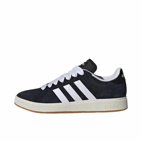 adidas Grand Court Base 00s 绒面革 薄底 低帮 板鞋IH6184