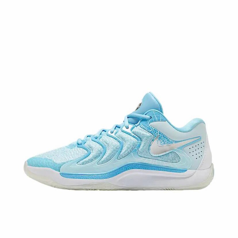 Nike KD 17 防滑耐磨 低帮 篮球鞋 男女同款 蓝色FZ1526-400图片